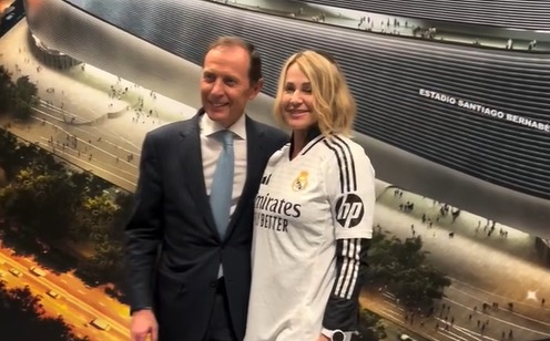 Nadia Comăneci a efectuat o vizită la Real Madrid