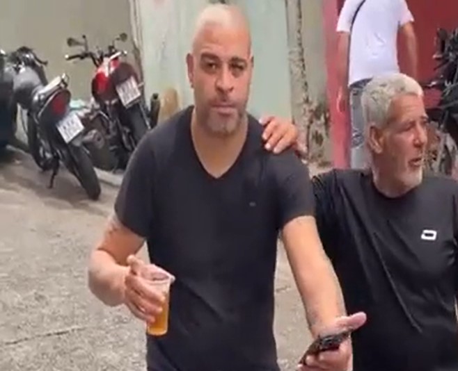 Adriano, pe străzile din Rio de Janeiro