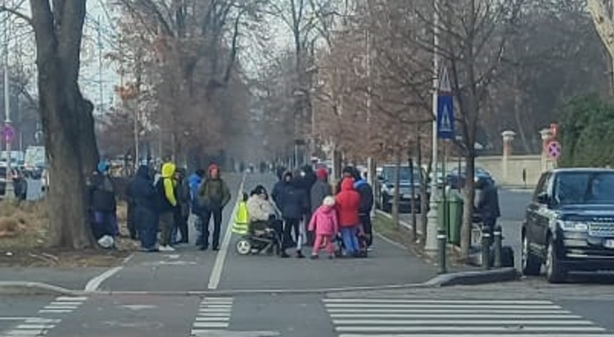 Palatul lui Gigi Becali, vizitat de colindători