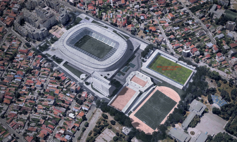 Noul stadion din Constanța va purta numele lui Gheorghe Hagi