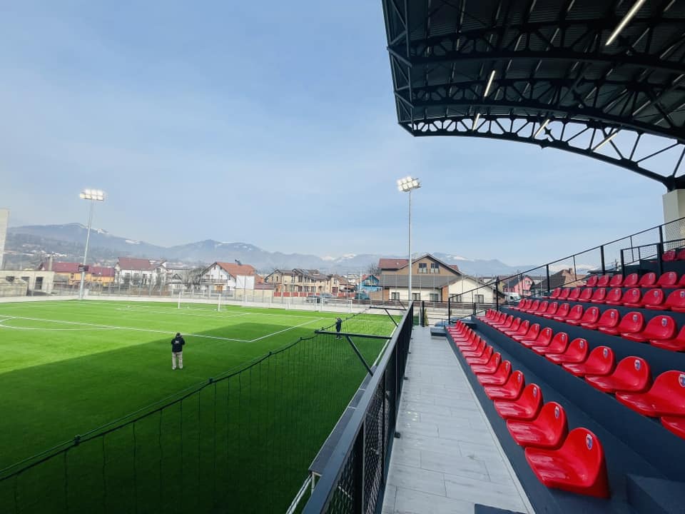 Complexul Sportiv din Sângeorz Băi e gata pentru a putea fi utilizat