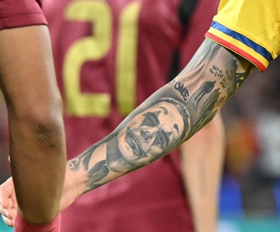 Tatuajul lui Valentin Mihăilă pe care l-au remarcat cei de la AS.com