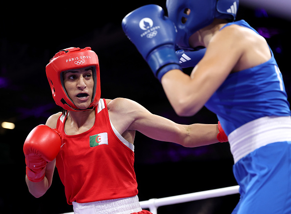 Imane Khelif, pugilistă din Algeria participantă la Jocurile Olimpice 2024