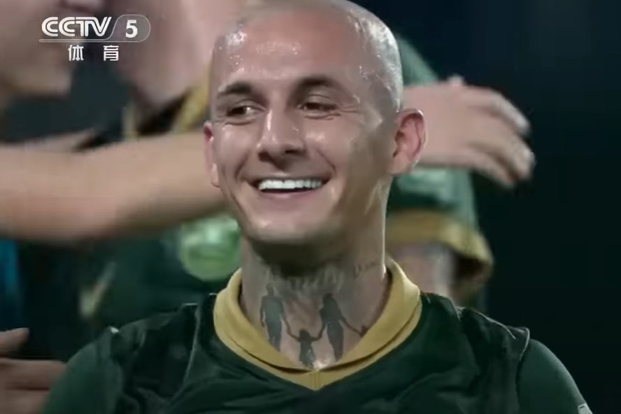 Alexandru Mitriță are 4 goluri marcate în 3 meciuri jucate pentru echipa din China la care s-a transferat în această vară nsferat